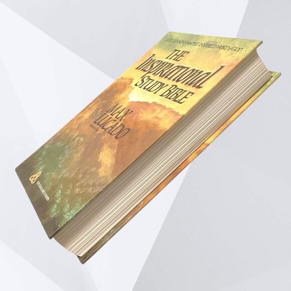 The Inspirational Study Bible Max Lucado Holy Bible New King James Version 1995 - Picture 14 of 16